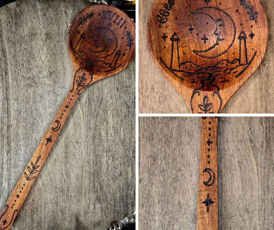 The Moon Tarot | Kitchen Witch Spoon