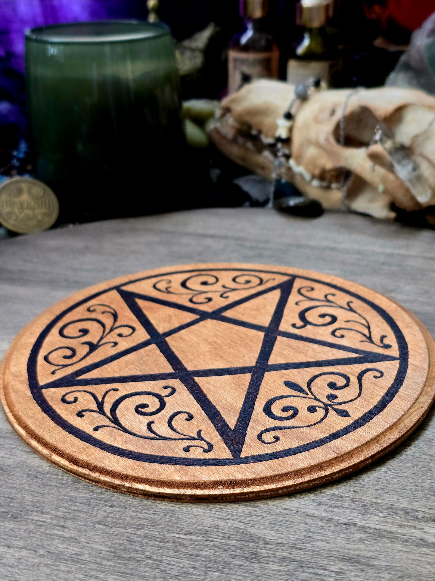 Pentacle Altar Tile