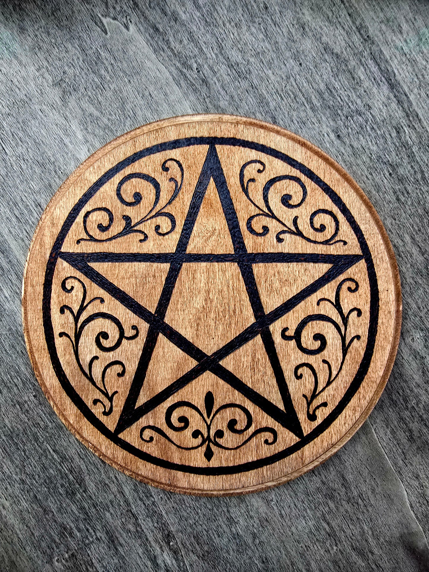 Pentacle Altar Tile