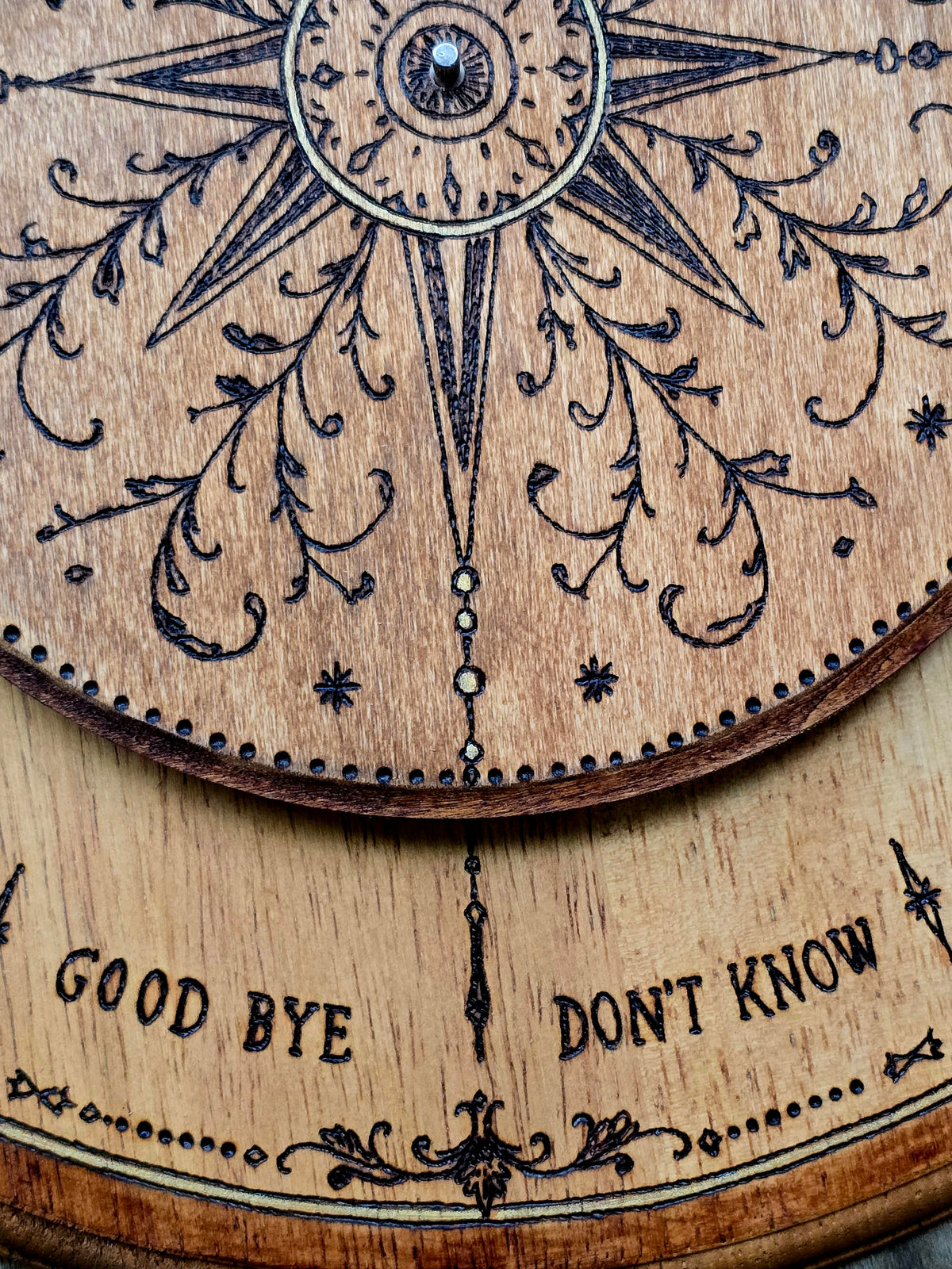 The Psychograph | Victorian Compass Rose Spirit Communication Dial