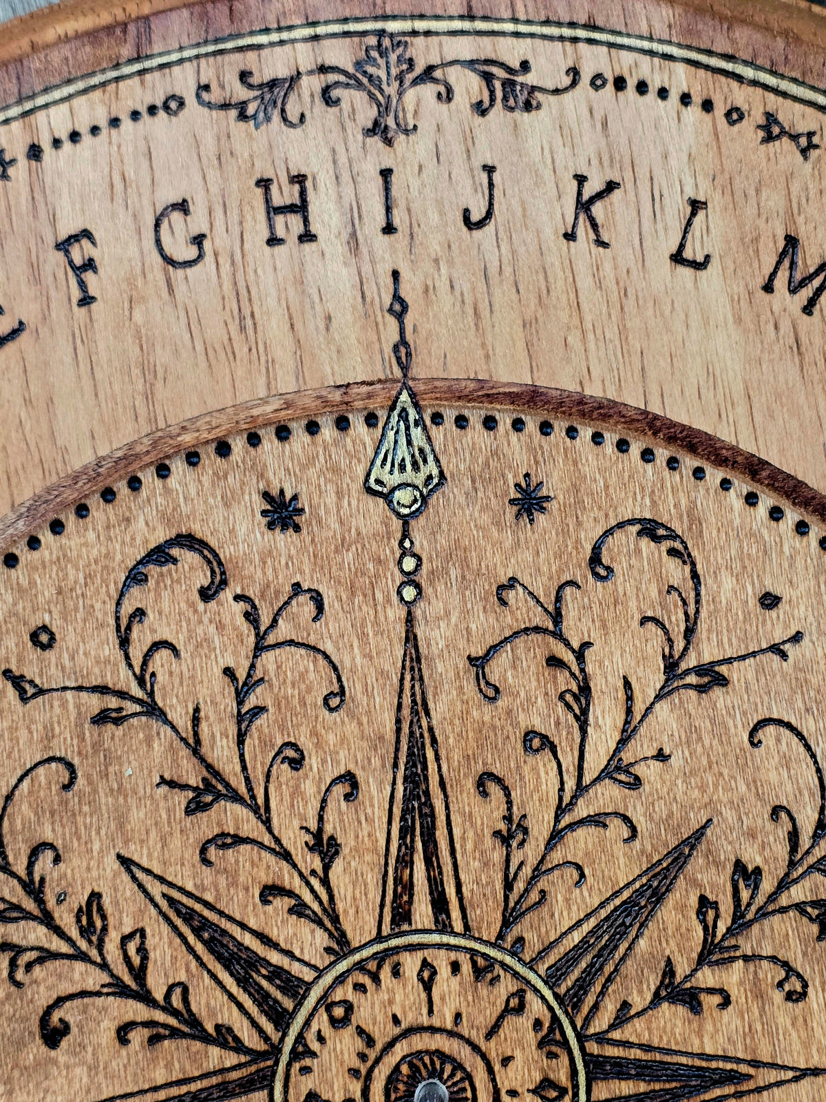 The Psychograph | Victorian Compass Rose Spirit Communication Dial