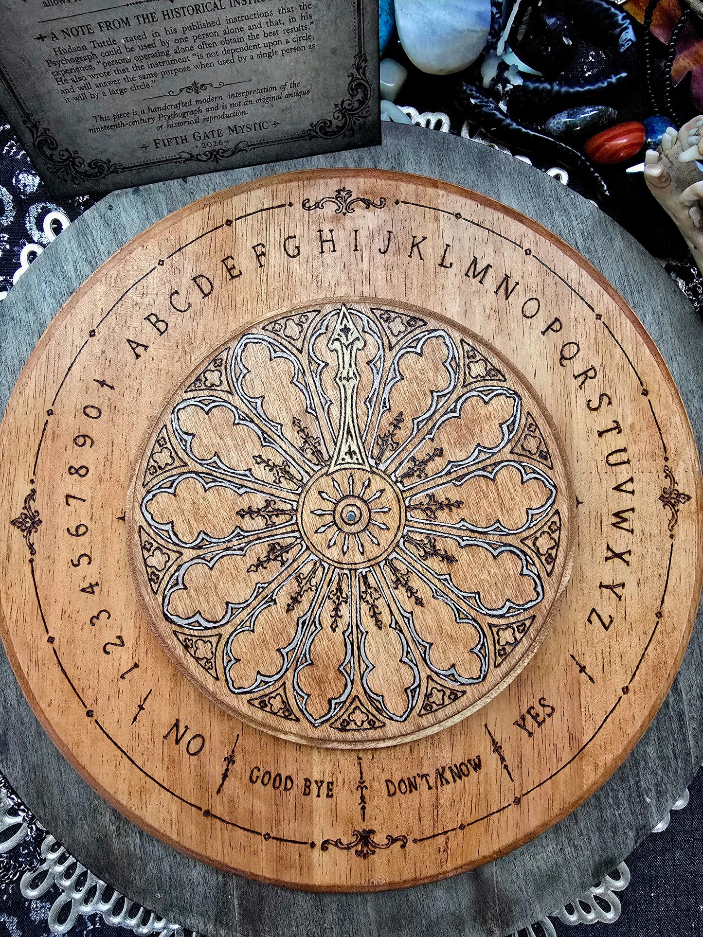 The Psychograph | Limited Edition Rose Window Spirit Communication Dial | Pre-Order