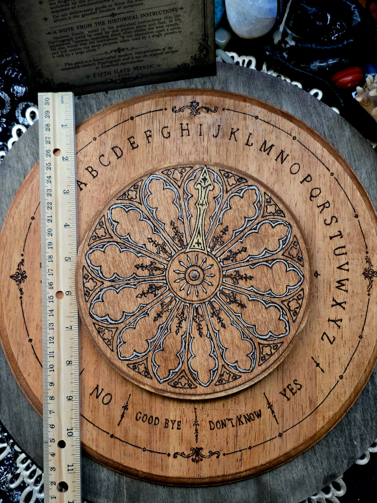 The Psychograph | Limited Edition Rose Window Spirit Communication Dial | Pre-Order