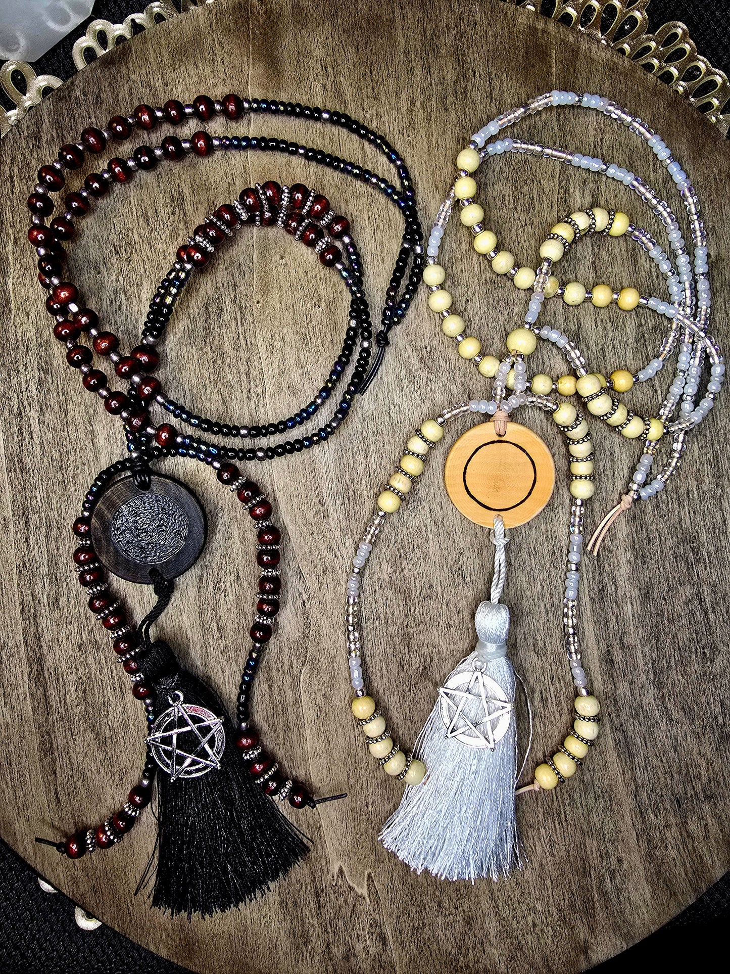 Banishing & Casting Altar Set | Divided Working Surface