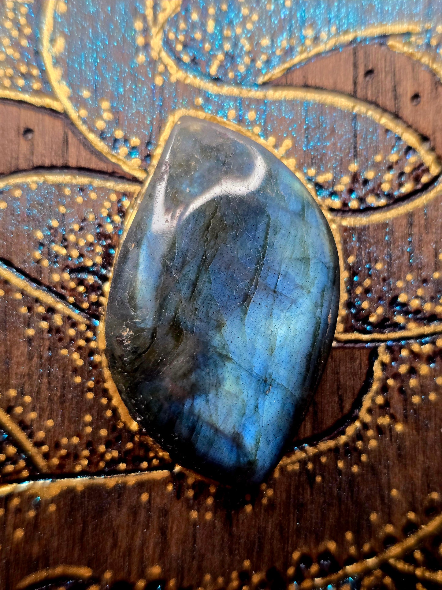 Serpent Gate Pendulum Spirit Board | Handburned Divination Board