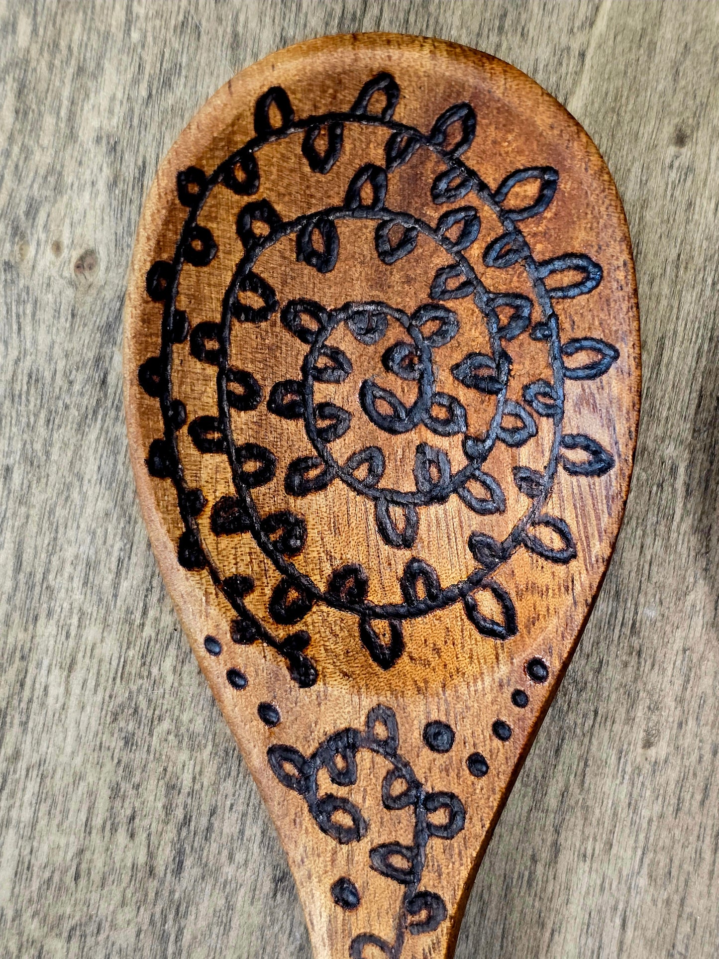 Ritual Spoon Set | Threefold Spiral Working Trio
