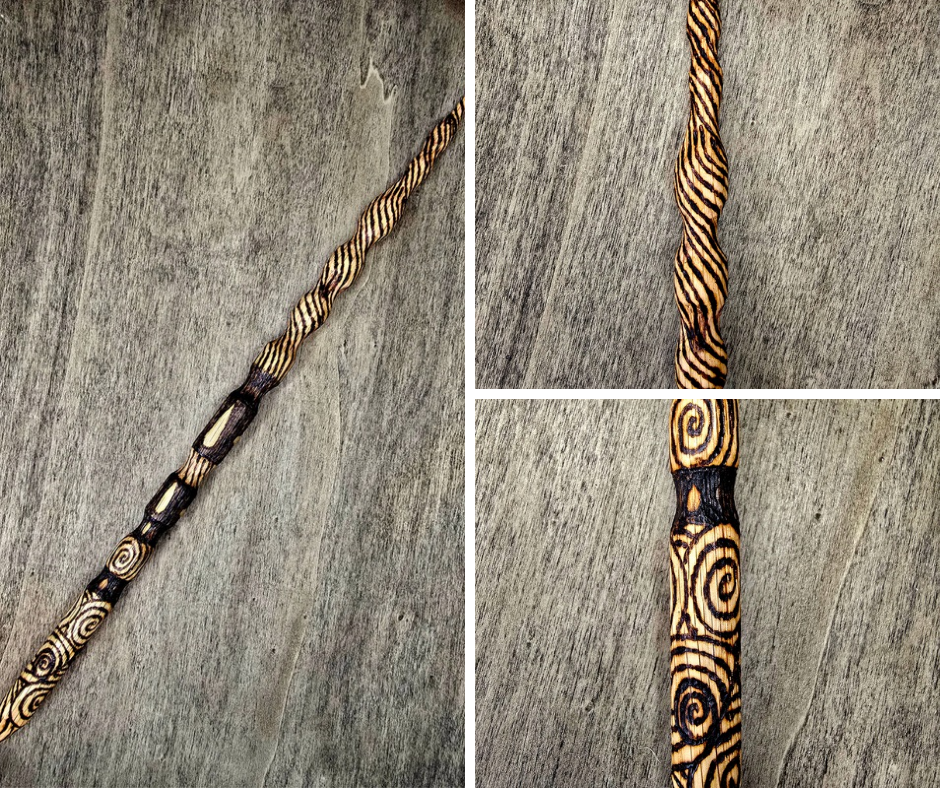 Ritual Wand | Spiral Path