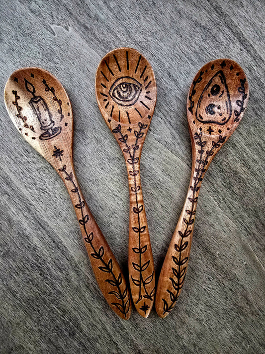 Spiritualist Ritual Spoon Set