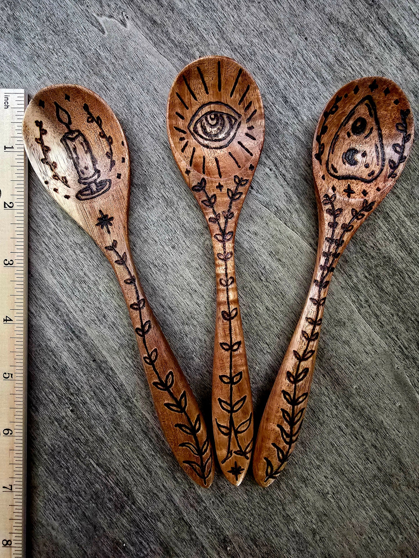 Spiritualist Ritual Spoon Set