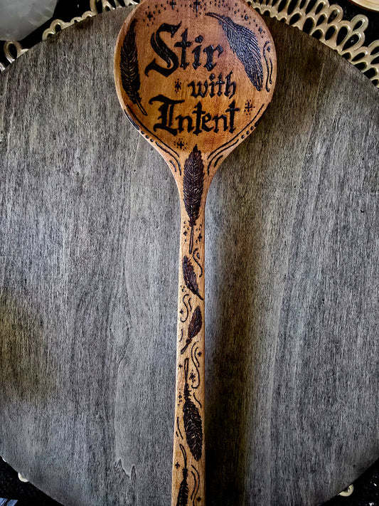 Kitchen Witch Spoon | Stir With Intent