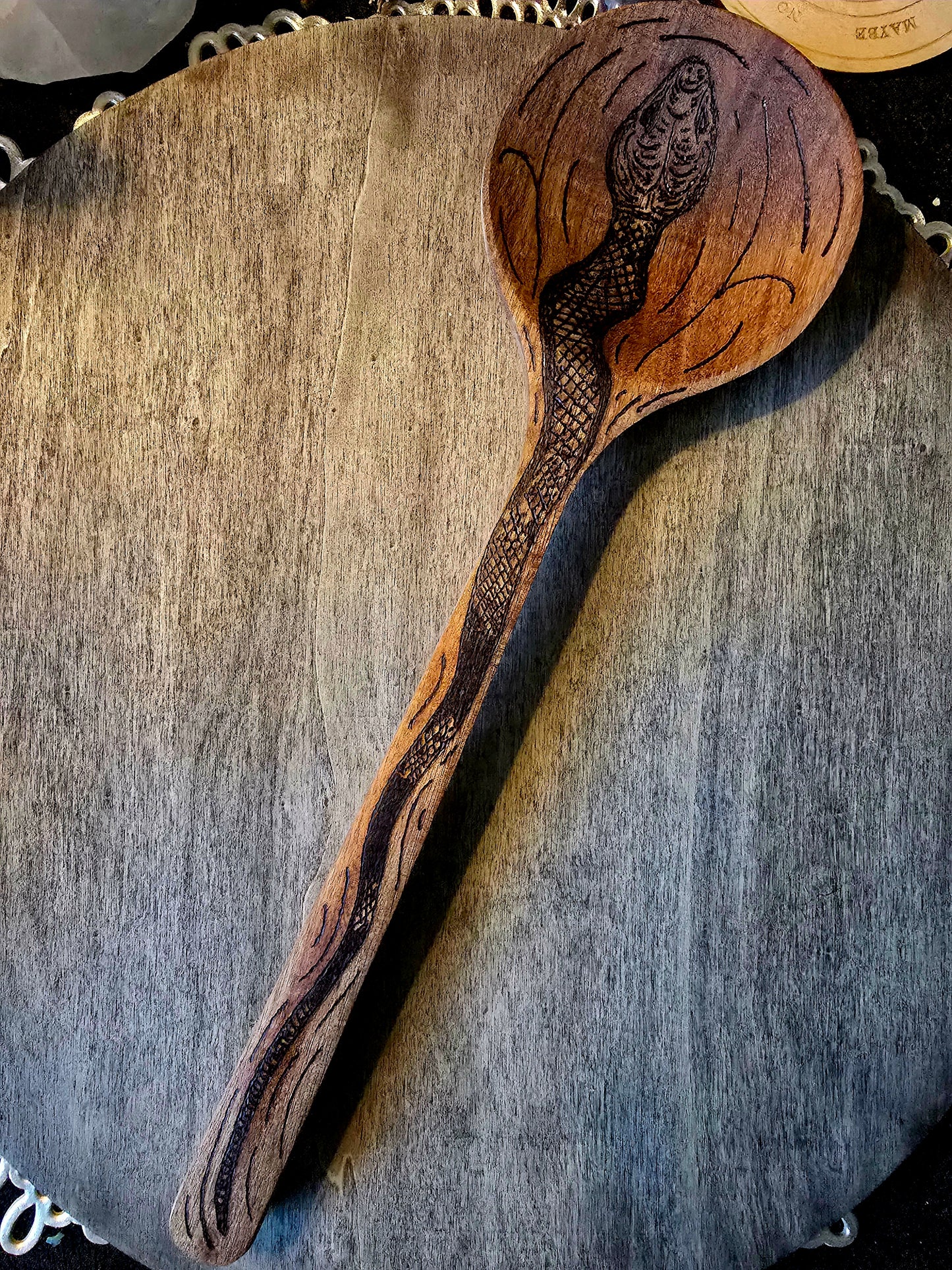 Kitchen Witch Spoon | Rising Serpent