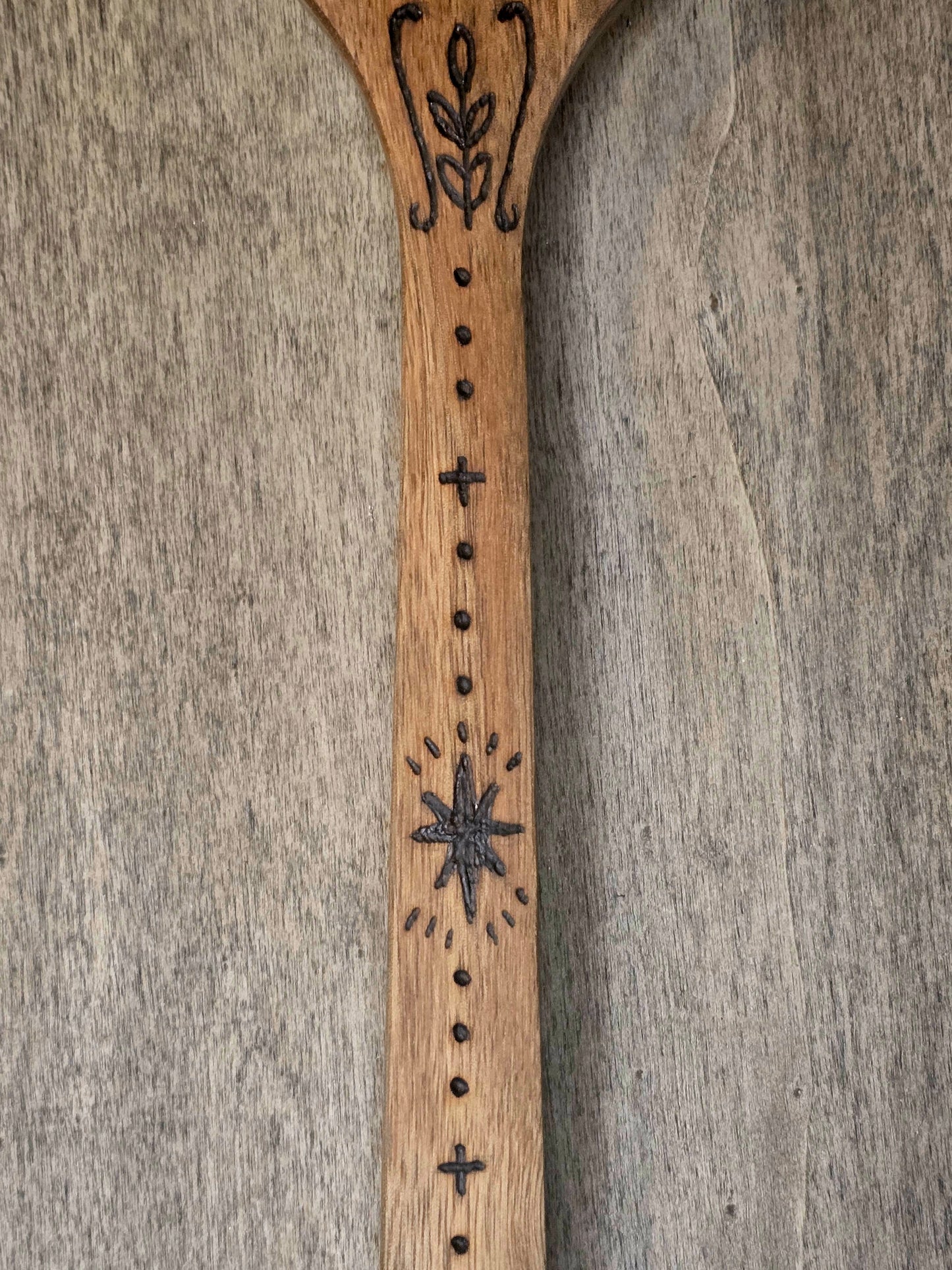 The Sun Tarot Kitchen Witch Spoon