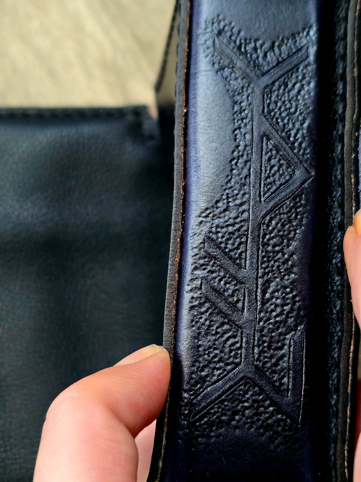 Seer's Ward Leather Tarot Card Holder