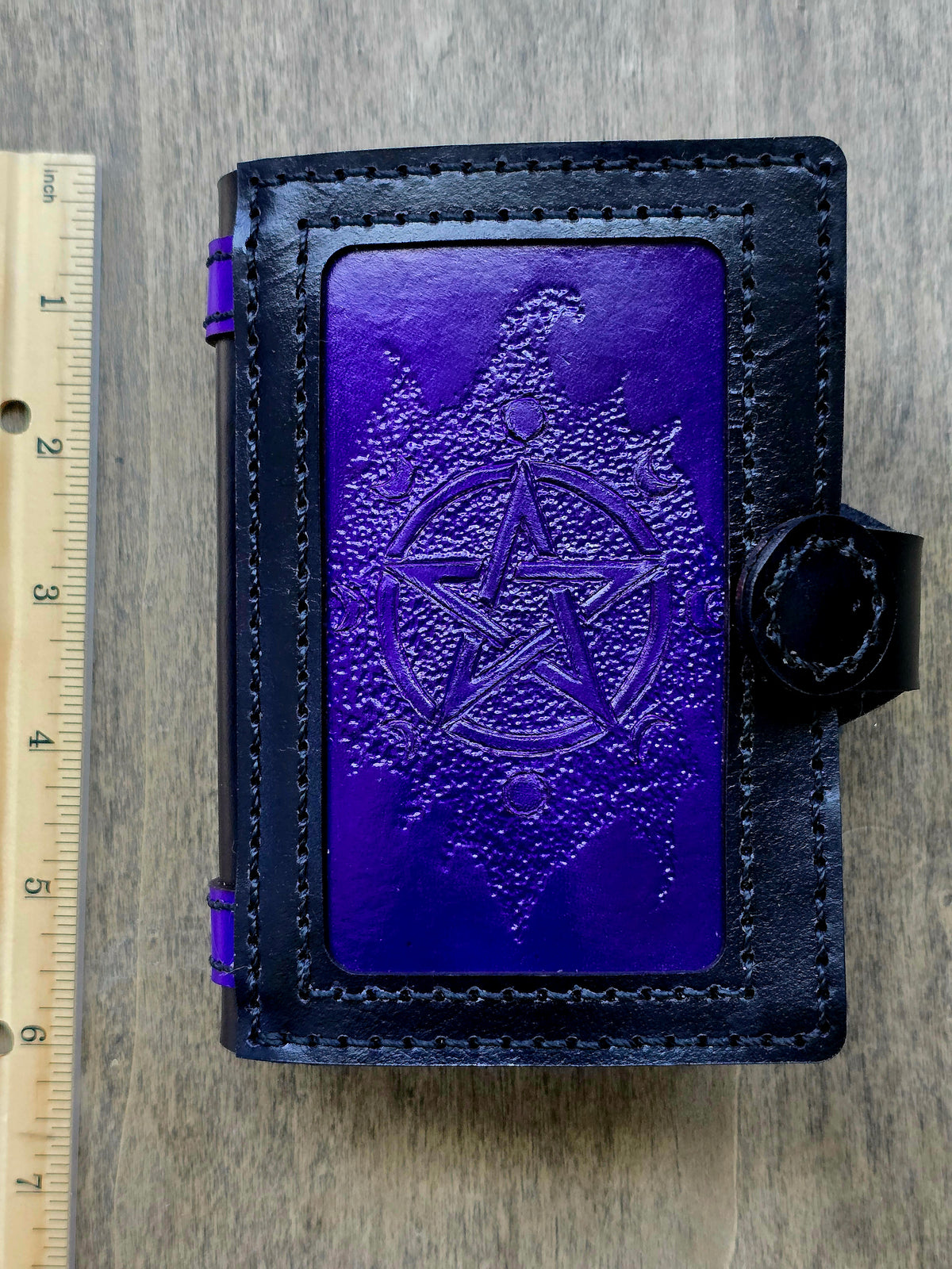 Seer's Ward Leather Tarot Card Holder