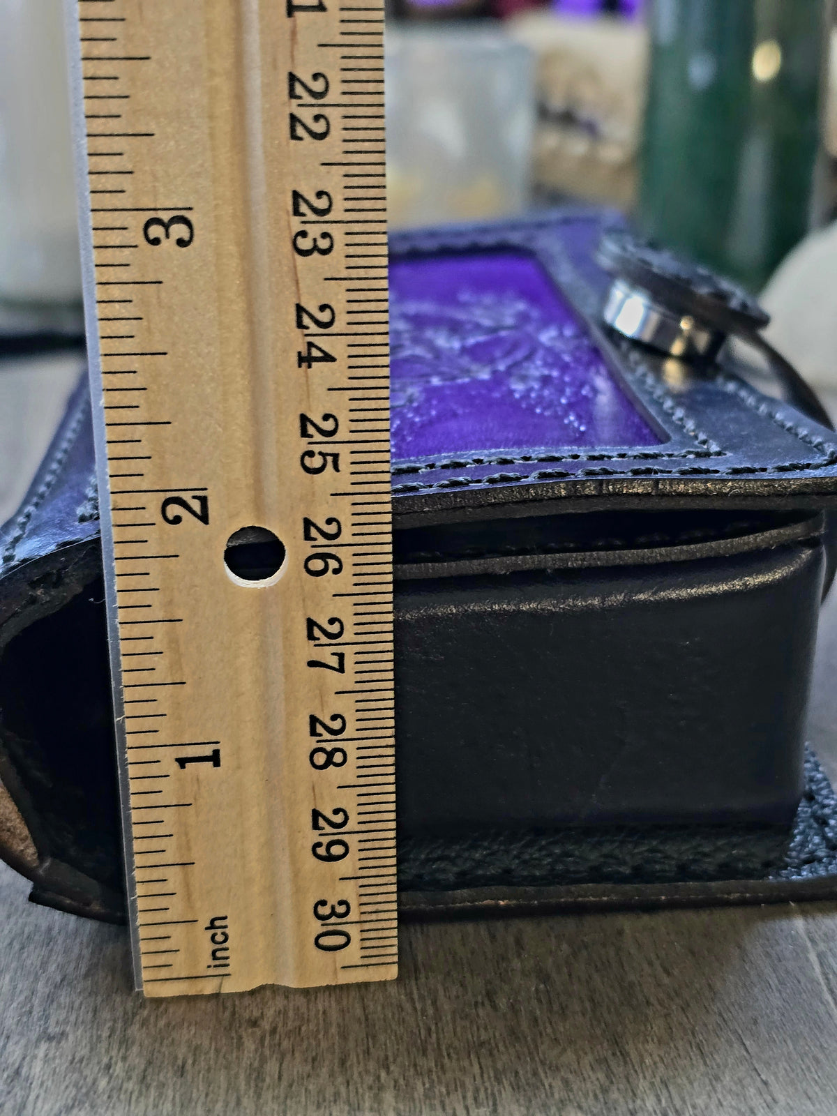 Seer's Ward Leather Tarot Card Holder