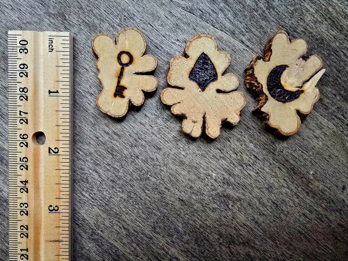 The Three Thresholds | Hand-Burned Household Ward Set | Made to Order