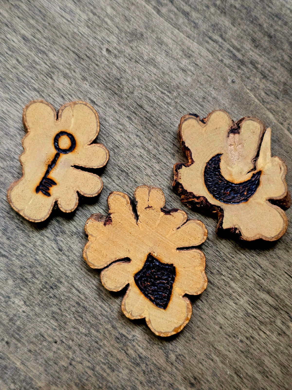 The Three Thresholds | Hand-Burned Household Ward Set | Made to Order