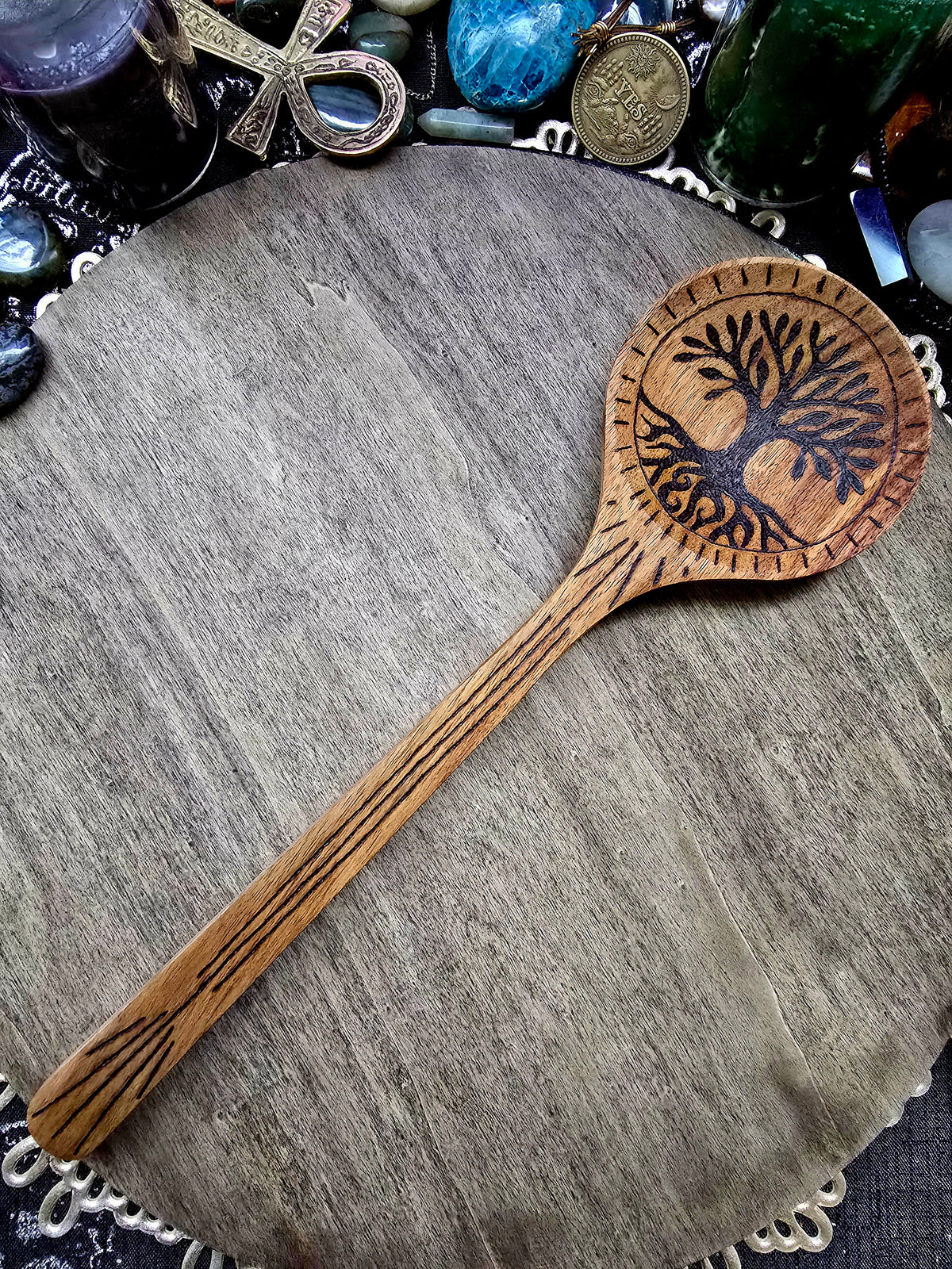 Kitchen Witch Spoon | Tree of Life