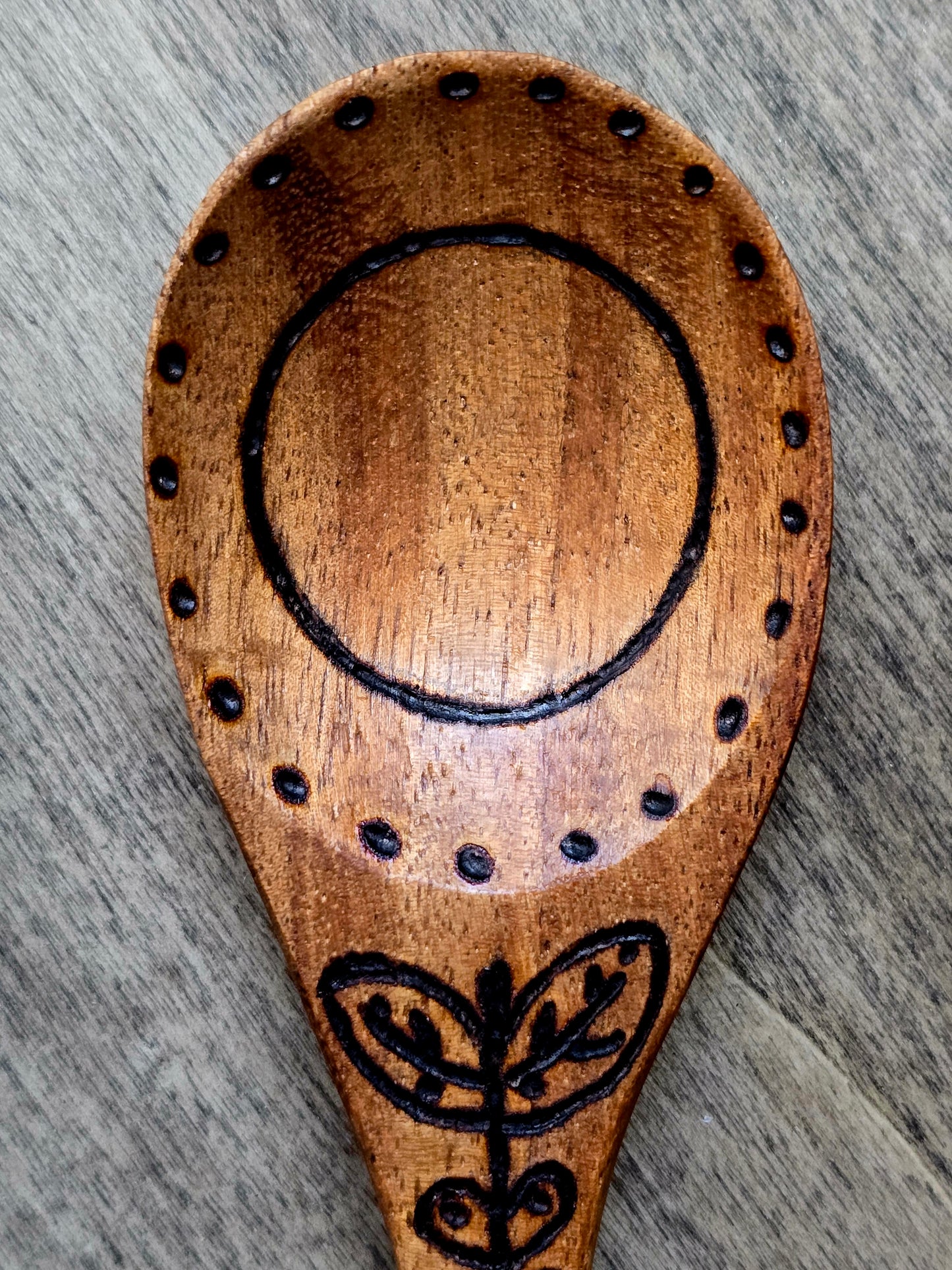 Triple Moon Ritual Spoon Set