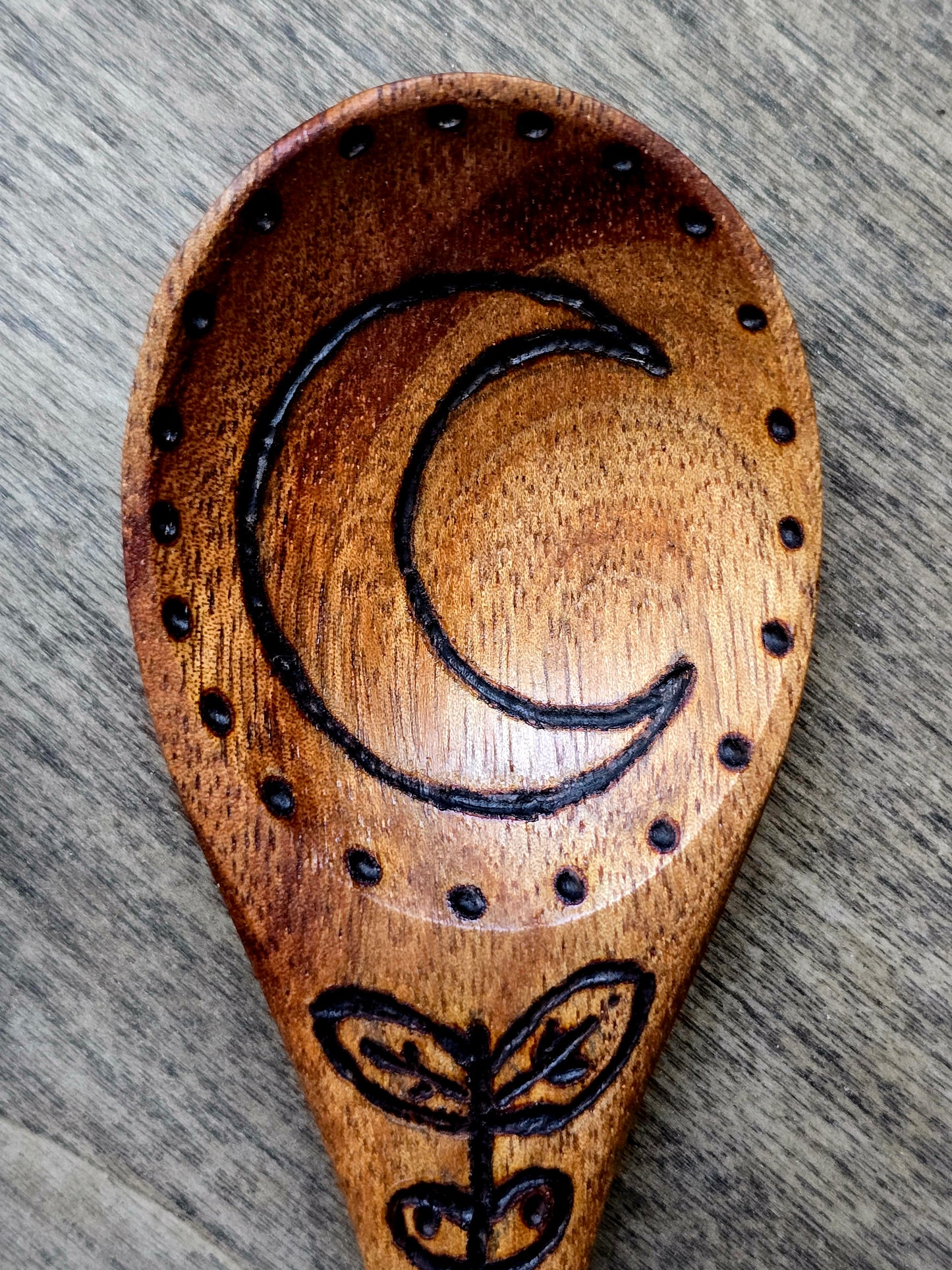 Triple Moon Ritual Spoon Set