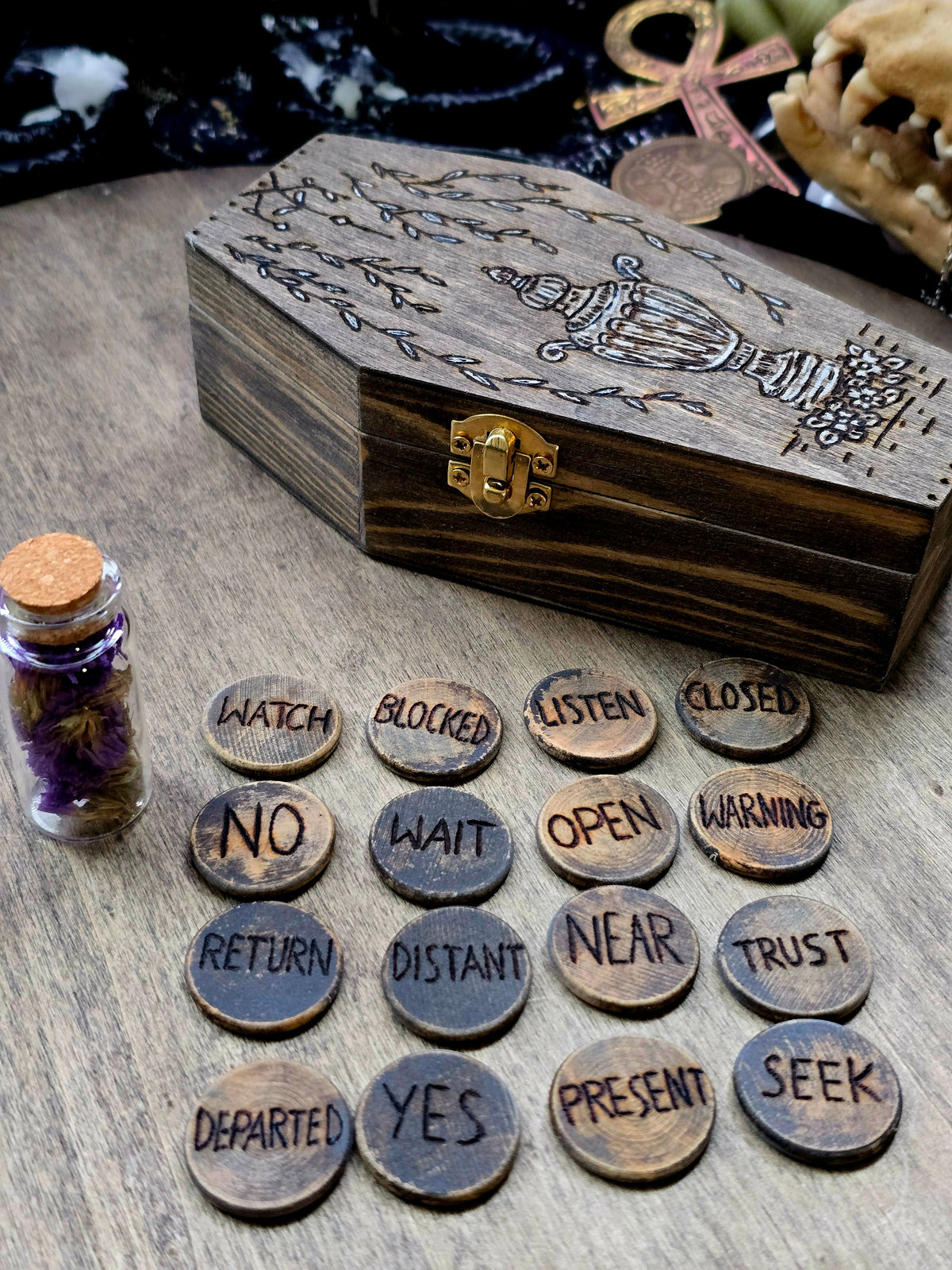 Veil Tokens: Ancestor Edition | Spirit Communication Casting Set