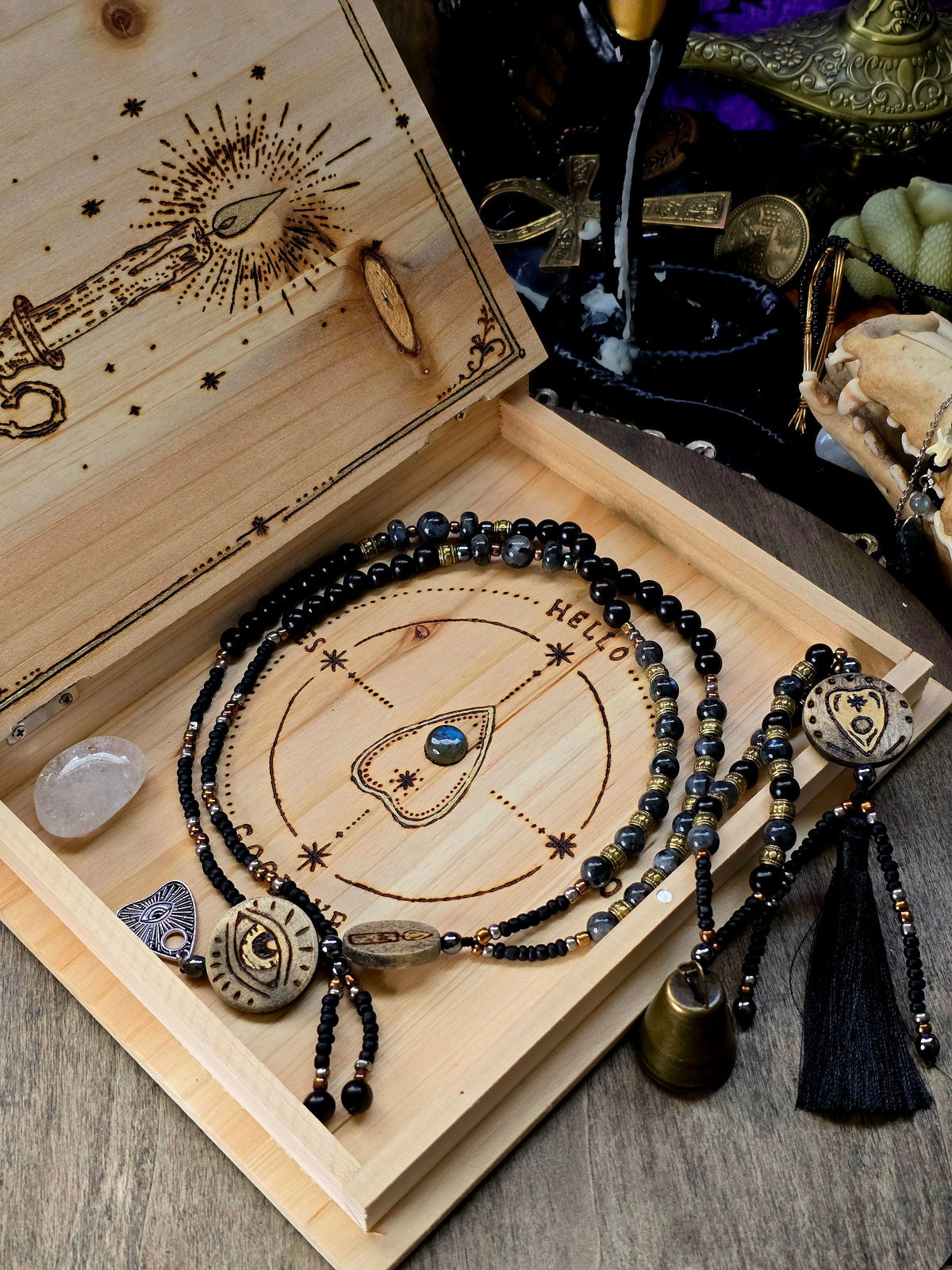 Beyond the Veil Ritual Book & Spirit Communication Set