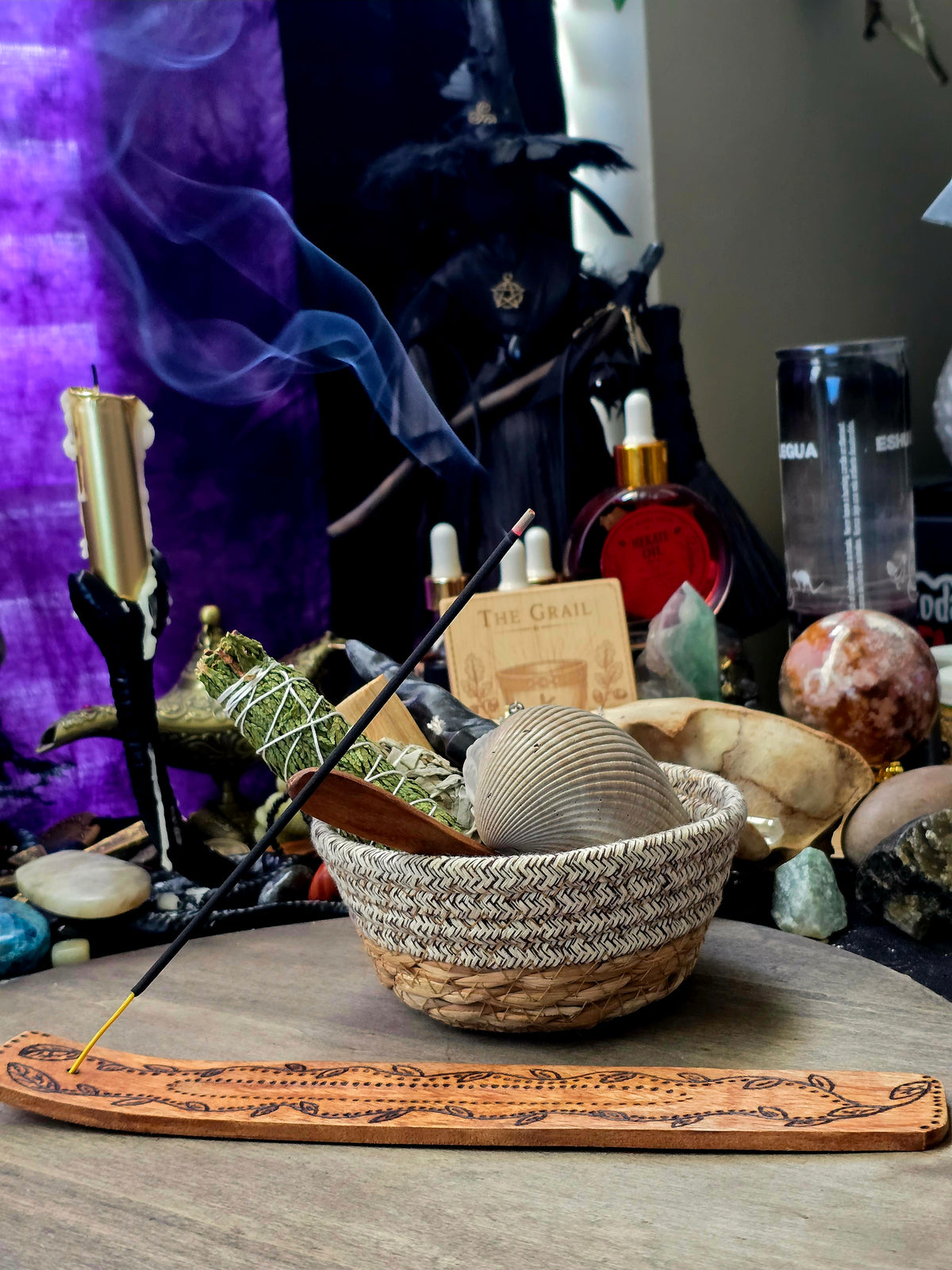 Winding Vine Incense Burner