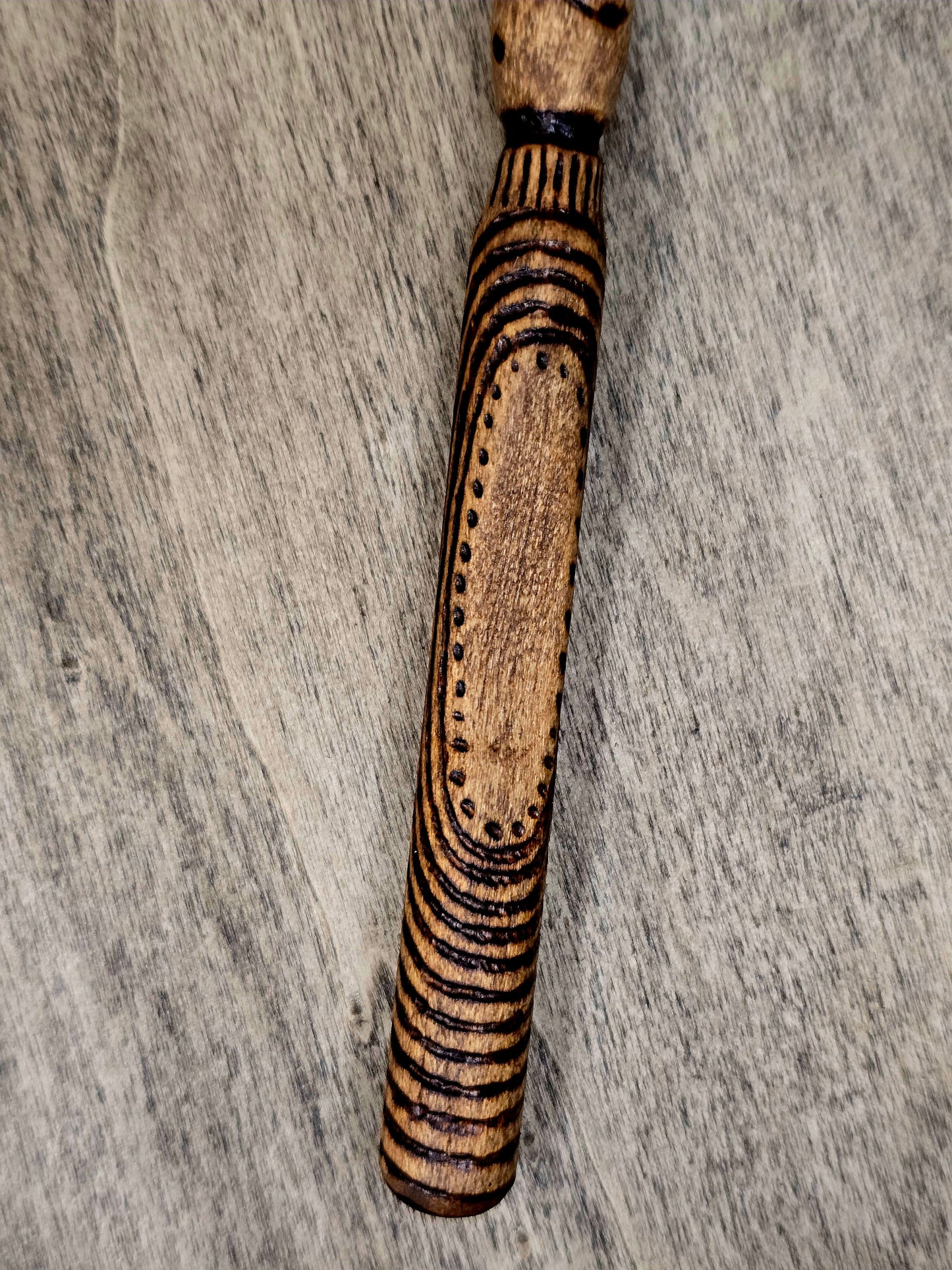 Ritual Wand | Hand-Carved Wooden Wand