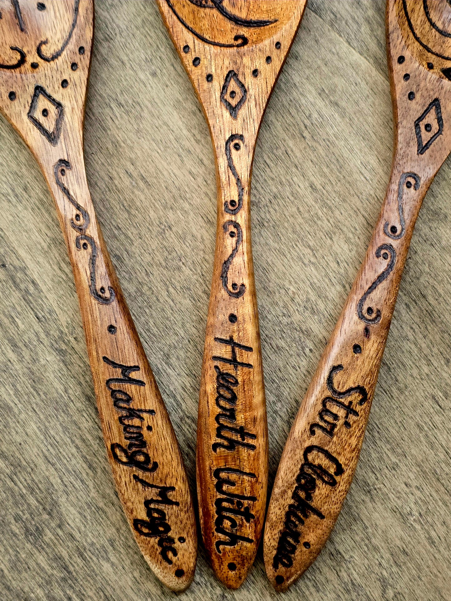 Hearth Witch Ritual Spoon Set