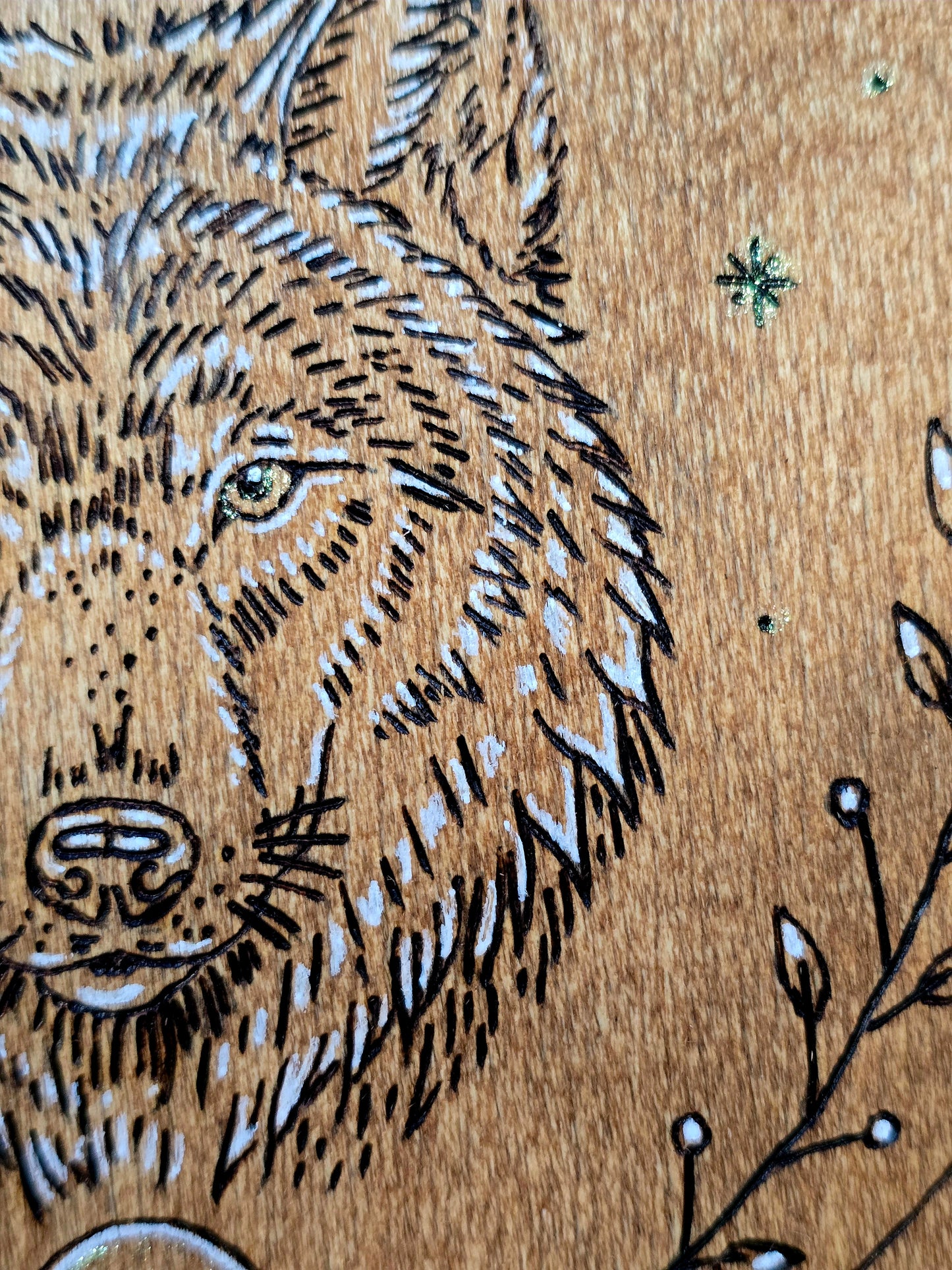 Wolf Altar Tile