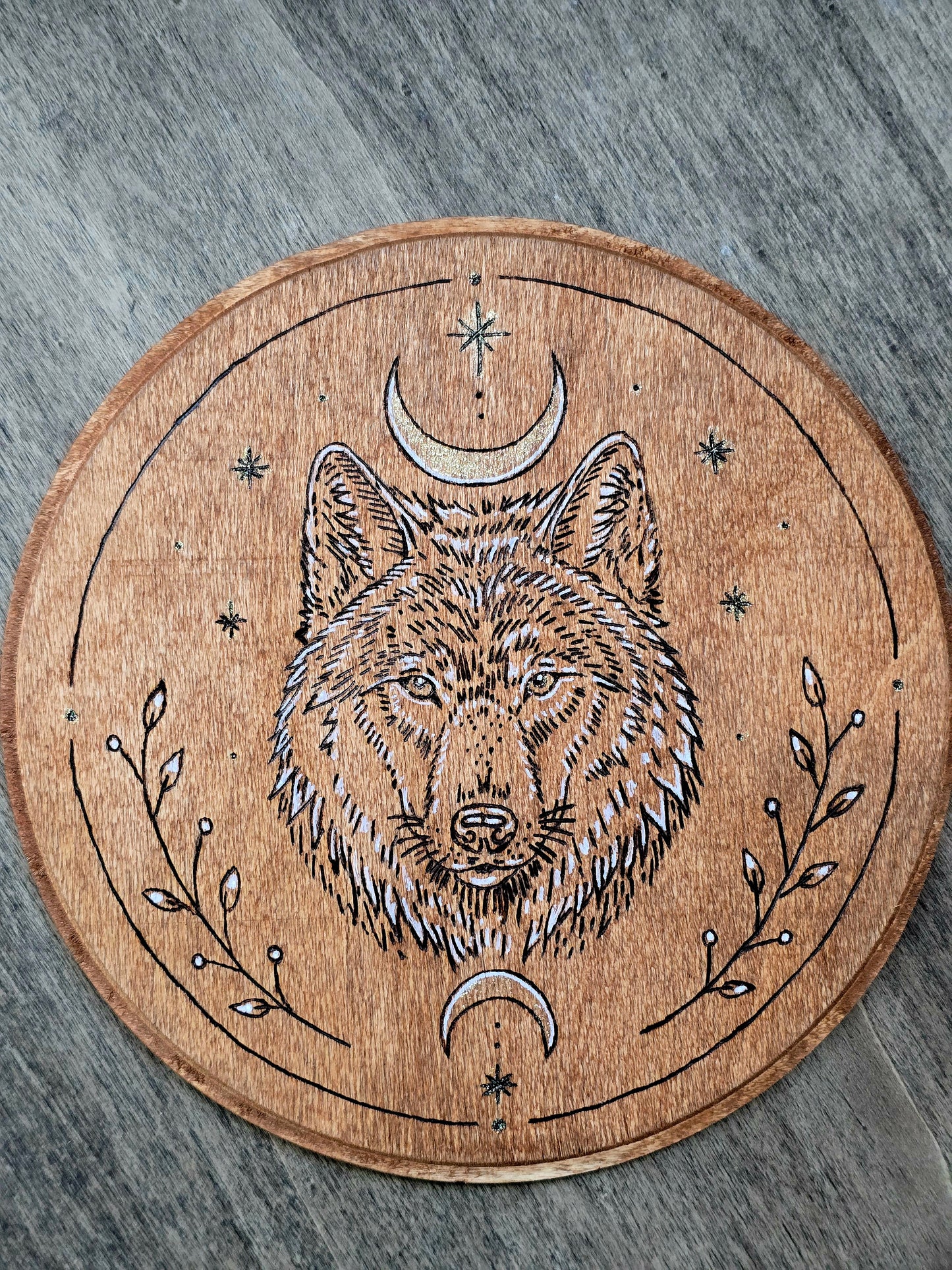 Wolf Altar Tile